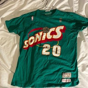 Gary Payton Seattle SuperSonics Jersey shirt